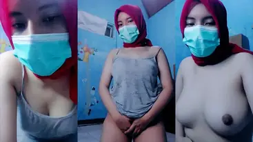 Bokep Jilbab Merah Pakaian Tembus Pandang Mendesah