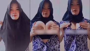 Ukhty Nabilah Gemas Remas Dada Sendiri